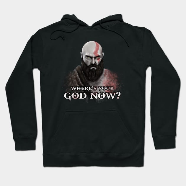 Kratos joke - God of War 4 Hoodie by FrancisMaryArt